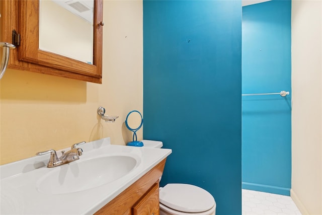 18 Berkeley Ave, Selden, NY 11784 - bathroom with toilet and vanity