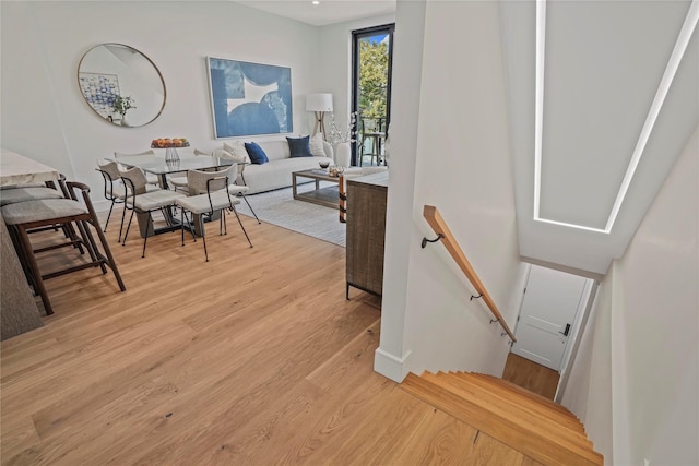 21-31 Shore Blvd Unit 3D, Astoria, NY 11105 - dining room featuring light wood finished floors and baseboards