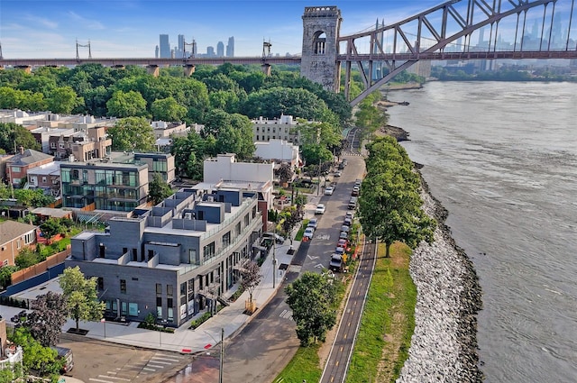 21-31 Shore Blvd Unit 3D, Astoria, NY 11105 - aerial view of a notable bridge and a nearby body of water