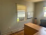 50 Cliff Ln, Levittown, NY 11756 - office area with baseboard heating