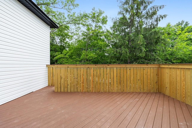 15 Gilda Ct, Spring Valley, NY 10977 - deck with view of wooded area