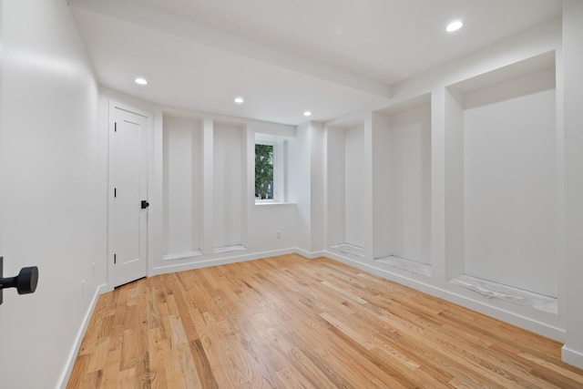 15 Gilda Ct, Spring Valley, NY 10977 - empty room with light wood-type flooring and recessed lighting