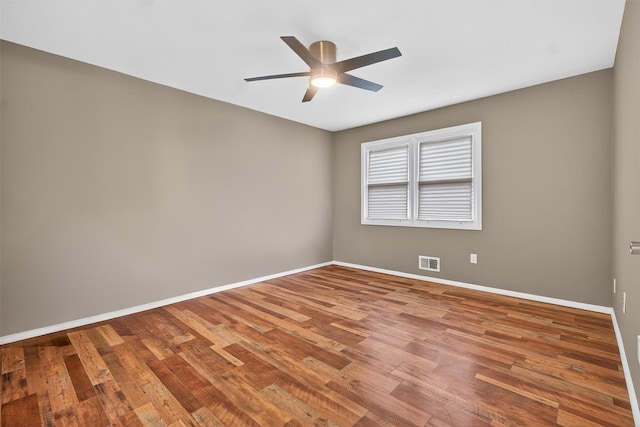 160 New Holland Vlg, Nanuet, NY 10954 - empty room with ceiling fan and wood finished floors