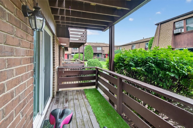 160 New Holland Vlg, Nanuet, NY 10954 - balcony with cooling unit