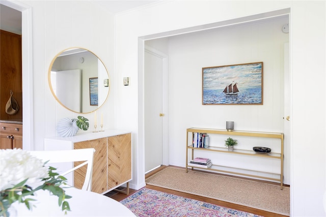 43 Washington Ave, Greenport, NY 11944 - bathroom with wood finished floors and vanity