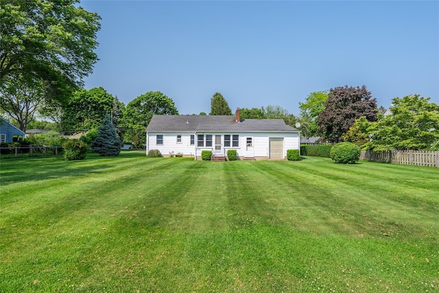 3000 Pequash Ave, Cutchogue, NY 11935 - rear view of house featuring a chimney