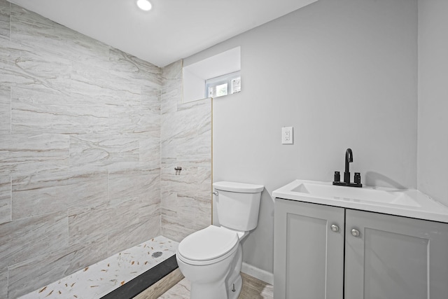 139 Jean Ave, Hempstead, NY 11550 - bathroom with vanity and a tile shower