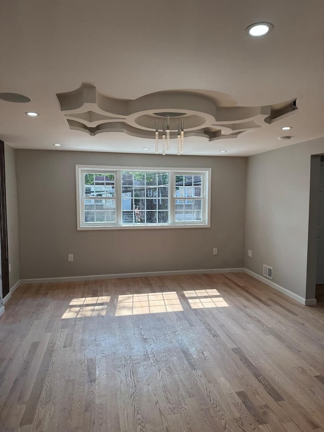 4642 Murdock Ave, Bronx, NY 10466 - empty room with plenty of natural light, wood finished floors, and recessed lighting