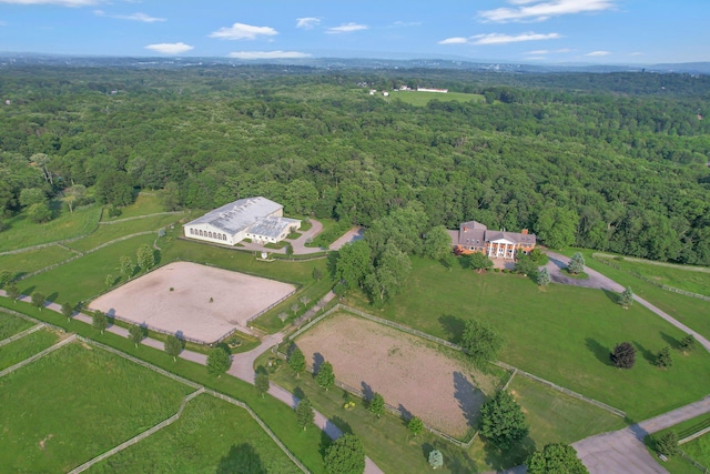 285 Hill Rd, Goshen, NY 10940 - aerial view of property's location featuring a heavily wooded area