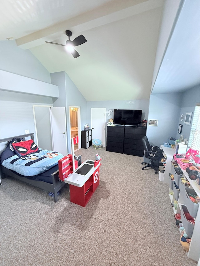 5 Petersen Ct Unit 5, West Babylon, NY 11704 - carpeted bedroom featuring ceiling fan