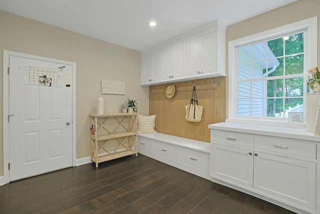 29 Brian Ct, Carmel, NY 10512 - mudroom with dark wood finished floors and recessed lighting