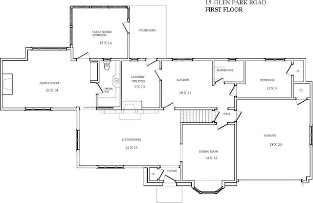 15 Glen Pk Rd, Purchase, NY 10577 - view of property floor plan