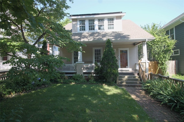 43 S Grand Ave, Poughkeepsie, NY 12603 - view of front of property featuring a porch and a shingled roof