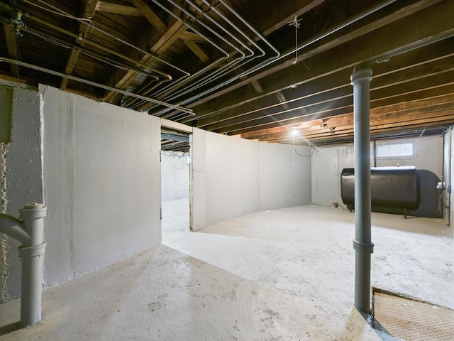811 Bellmore Ave, East Meadow, NY 11554 - basement featuring oil tank