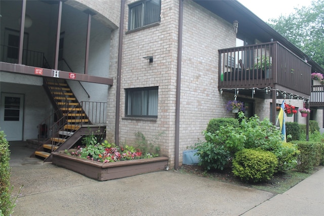 7 Secora Rd Unit H-16, Monsey, NY 10952 - view of property exterior featuring brick siding and stairway