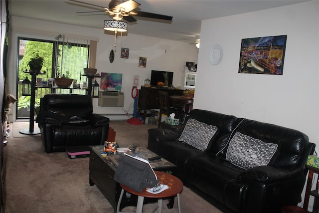 7 Secora Rd Unit H-16, Monsey, NY 10952 - carpeted living room with a ceiling fan and baseboard heating