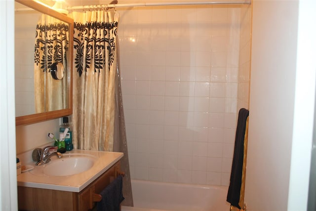 7 Secora Rd Unit H-16, Monsey, NY 10952 - full bath with vanity and shower / bathtub combination with curtain