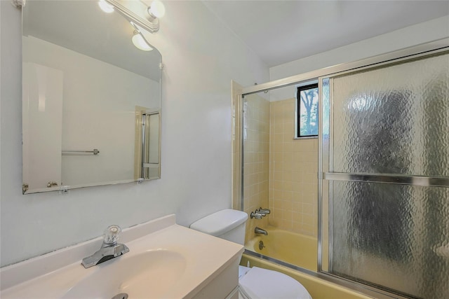 103 Lakeway Dr, West Babylon, NY 11704 - full bathroom featuring vanity and combined bath / shower with glass door