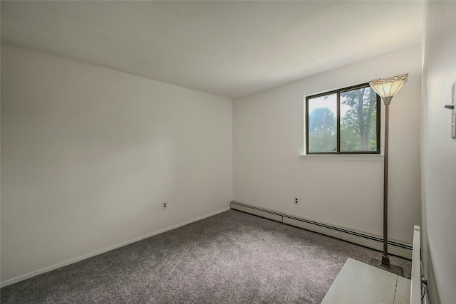 103 Lakeway Dr, West Babylon, NY 11704 - empty room featuring baseboard heating and carpet floors