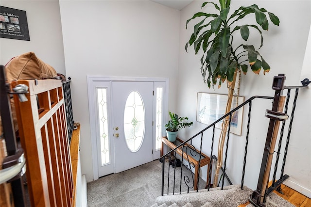 179 Alice Ave, Oceanside, NY 11572 - entrance foyer with stairway