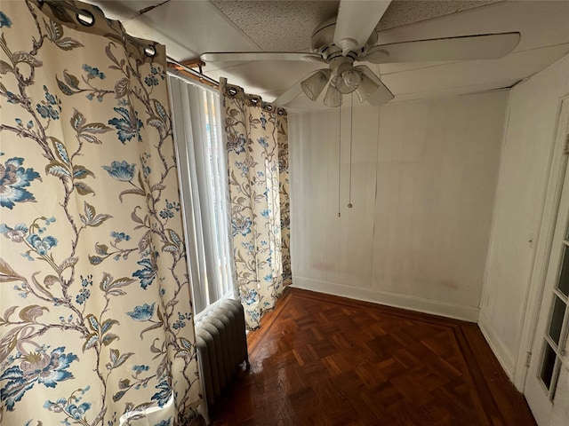 107-03 32nd Ave, East Elmhurst, NY 11369 - empty room featuring radiator and ceiling fan