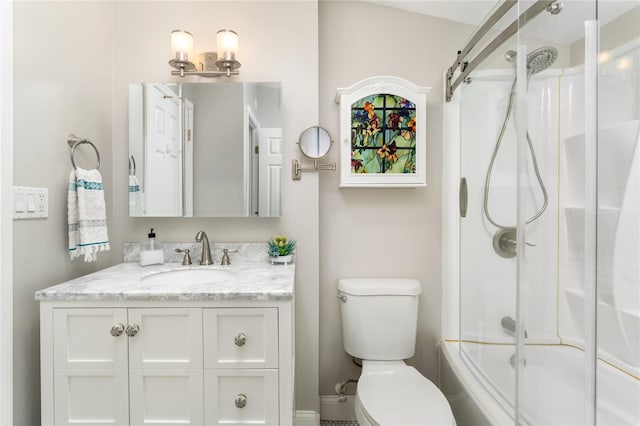 22 Woodchuck Ln, East Setauket, NY 11733 - full bath with vanity and shower / bath combination with glass door