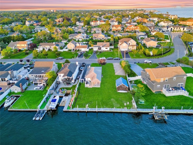 138 Sequams Ln E, West Islip, NY 11795 - aerial view of residential area with a nearby body of water