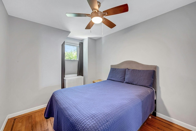 2524 Mickle Ave, Bronx, NY 10469 - bedroom featuring wood finished floors and a ceiling fan