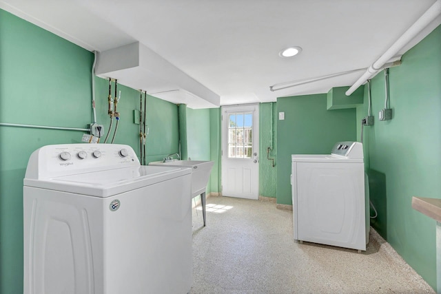 2524 Mickle Ave, Bronx, NY 10469 - washroom with separate washer and dryer