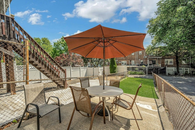 2524 Mickle Ave, Bronx, NY 10469 - view of patio / terrace featuring outdoor dining space