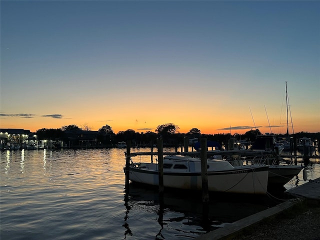 184 Sumpwams Ave, Babylon, NY 11702 - dock area featuring a water view