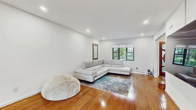 17 Arthur Pl, Yonkers, NY 10701 - living area with wood finished floors and recessed lighting