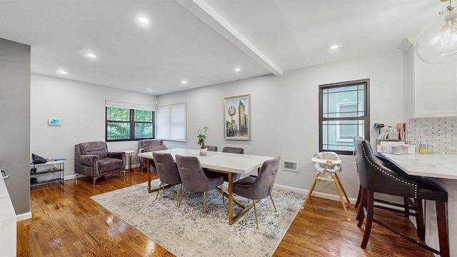 17 Arthur Pl, Yonkers, NY 10701 - dining room featuring wood finished floors and recessed lighting