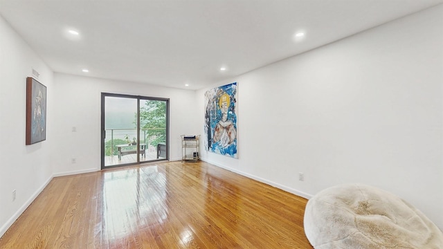 17 Arthur Pl, Yonkers, NY 10701 - unfurnished room featuring light wood-style flooring and recessed lighting
