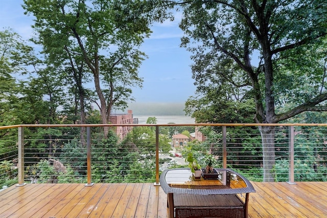 17 Arthur Pl, Yonkers, NY 10701 - view of wooden deck