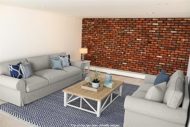 19 Edna Dr, Syosset, NY 11791 - living room featuring baseboards