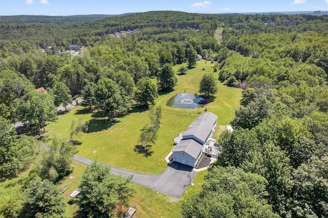 97 Pittaluga Dr, Monticello, NY 12701 - aerial view of a heavily wooded area