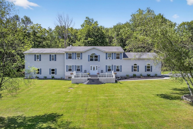 97 Pittaluga Dr, Monticello, NY 12701 - back of property featuring a deck and a yard