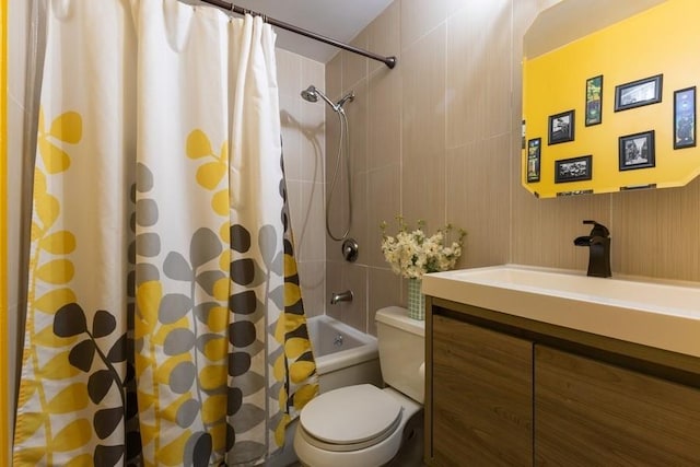 100 Ralph Ave Unit 2L, Brooklyn, NY 11221 - bathroom featuring shower / bath combo with shower curtain and vanity
