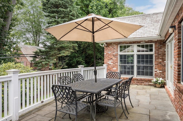 38 Mason Dr, Manhasset, NY 11030 - view of patio / terrace featuring outdoor dining area