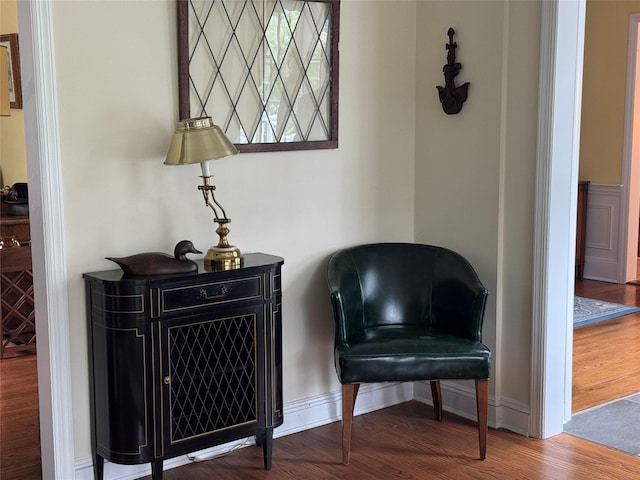 38 Mason Dr, Manhasset, NY 11030 - living area with wood finished floors and baseboards