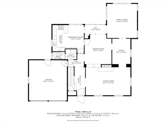 38 Mason Dr, Manhasset, NY 11030 - view of floor plan / room layout