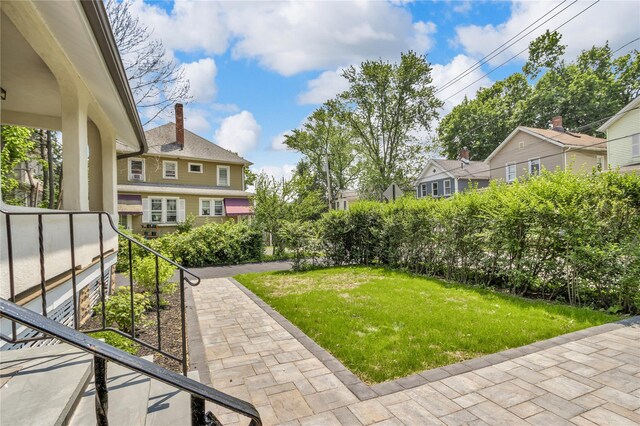 250 Cedar Hill Ave, Nyack, NY 10960 - view of grassy yard featuring a patio