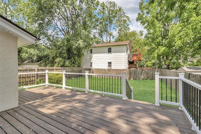 250 Cedar Hill Ave, Nyack, NY 10960 - deck with a fenced backyard