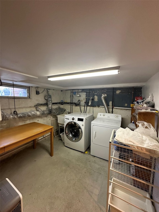 33-13 202nd St, Bayside, NY 11361 - washroom with washer and clothes dryer
