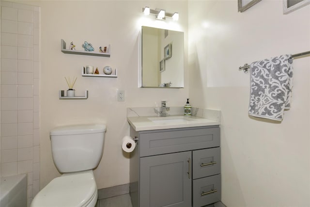 171 S Middle Neck Rd Unit 1F, Great Neck, NY 11021 - full bathroom featuring vanity and toilet