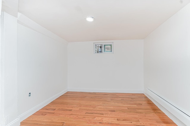 592 E 39th St, Brooklyn, NY 11203 - unfurnished room with light wood-type flooring and recessed lighting