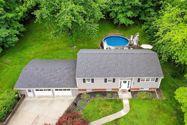 20 Honeymoon Ln, Poughkeepsie, NY 12603 - view of subject property with a pool area