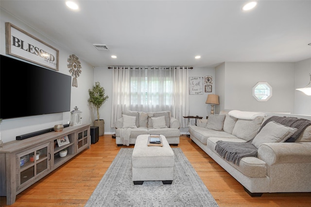 20 Honeymoon Ln, Poughkeepsie, NY 12603 - living area featuring recessed lighting and wood finished floors