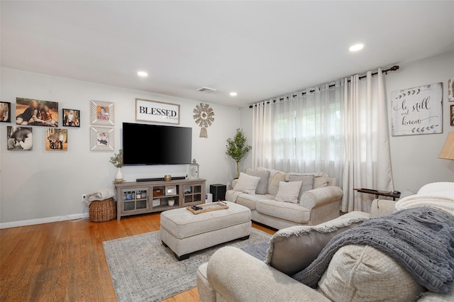 20 Honeymoon Ln, Poughkeepsie, NY 12603 - living room with wood finished floors and recessed lighting
